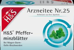 Produktbild von H&S Pfefferminztee Filterbeutel 20X1.5 g