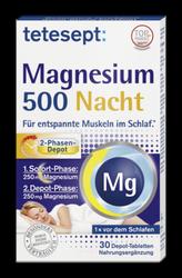 Produktbild von TETESEPT Magnesium 500 Nacht Tabletten 30 St