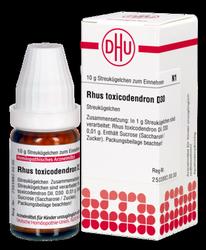 Produktbild von RHUS TOXICODENDRON D 30 Globuli 10 g
