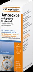 Produktbild von AMBROXOL-ratiopharm Hustensaft 250 ml