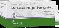 Produktbild von MILCHSÄURE Pflüger Potenzakkord Inj.-Lsg.Amp. 50 St