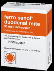 Produktbild von FERRO SANOL duodenal mite 50 mg magensaftr.Hartk. 100 St