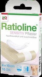 Produktbild von RATIOLINE sensitive Wundschnellverband 4 cmx1 m 1 St