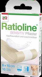 Produktbild von RATIOLINE sensitive Wundschnellverband 6 cmx1 m 1 St