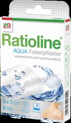 Produktbild von RATIOLINE aqua Duschpflaster 5x7 cm 5 St