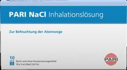Produktbild von PARI NaCl Inhalationslösung Ampullen 10X5 ml