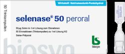 Produktbild von SELENASE 50 peroral Lösung zum Einnehmen 50X1 ml