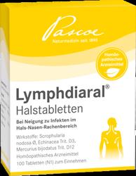 Produktbild von LYMPHDIARAL HALSTABLETTEN 100 St