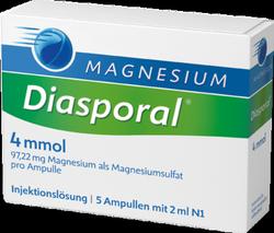 Produktbild von MAGNESIUM DIASPORAL 4 mmol Ampullen 5X2 ml