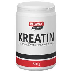 Produktbild von KREATIN MONOHYDRAT 100% Megamax Pulver 500 g