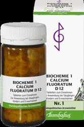 Produktbild von BIOCHEMIE 1 Calcium fluoratum D 12 Tabletten 200 St