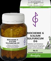 Produktbild von BIOCHEMIE 6 Kalium sulfuricum D 6 Tabletten 500 St