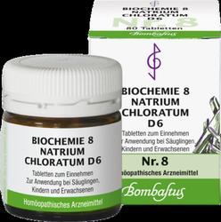 Produktbild von BIOCHEMIE 8 Natrium chloratum D 6 Tabletten 80 St