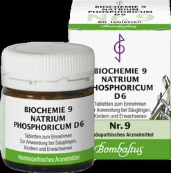 Produktbild von BIOCHEMIE 9 Natrium phosphoricum D 6 Tabletten 80 St