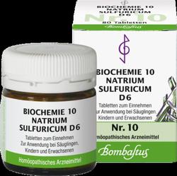 Produktbild von BIOCHEMIE 10 Natrium sulfuricum D 6 Tabletten 80 St