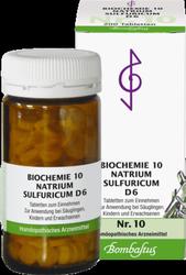 Produktbild von BIOCHEMIE 10 Natrium sulfuricum D 6 Tabletten 200 St