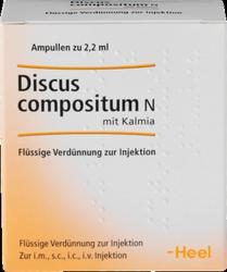 Produktbild von DISCUS compositum N mit Kalmia Ampullen 100 St