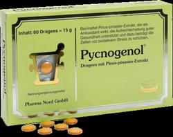 Produktbild von PYCNOGENOL KIEFERNRINDENEXTRAKT Pharma Nord Drag. 60 St