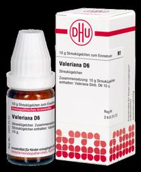 Produktbild von VALERIANA D 6 Globuli 10 g
