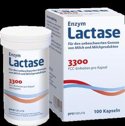 Produktbild von LACTASE 3.300 FCC 200 mg Kapseln 100 St