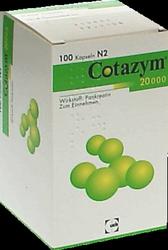 Produktbild von COTAZYM 20.000 Pellets magensaftresistente Kapseln 100 St