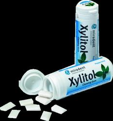 Produktbild von MIRADENT Xylitol Zahnpflegekaugummi Pfefferminz 30 St