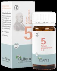 Produktbild von BIOCHEMIE Pflüger 5 Kalium phosphoricum D 6 Tabl. 100 St