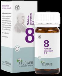 Produktbild von BIOCHEMIE Pflüger 8 Natrium chloratum D 6 Tabl. 100 St