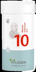 Produktbild von BIOCHEMIE Pflüger 10 Natrium sulfuricum D 6 Tabl. 400 St