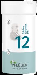Produktbild von BIOCHEMIE Pflüger 12 Calcium sulfuricum D 6 Tabl. 400 St