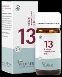Produktbild von BIOCHEMIE Pflüger 13 Kalium arsenicosum D 6 Tabl. 100 St