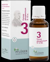 Produktbild von BIOCHEMIE Pflüger 3 Ferrum phosphoricum D 12 Tro. 30 ml