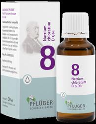 Produktbild von BIOCHEMIE Pflüger 8 Natrium chloratum D 6 Tropfen 30 ml