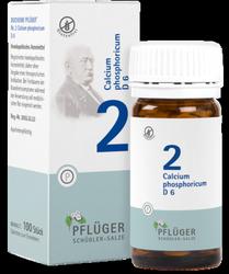 Produktbild von BIOCHEMIE Pflüger 2 Calcium phosphoricum D 6 Tabl. 100 St