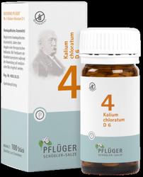 Produktbild von BIOCHEMIE Pflüger 4 Kalium chloratum D 6 Tabletten 100 St