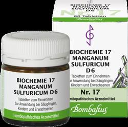 Produktbild von BIOCHEMIE 17 Manganum sulfuricum D 6 Tabletten 80 St
