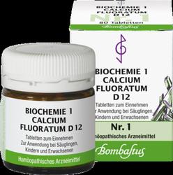 Produktbild von BIOCHEMIE 1 Calcium fluoratum D 12 Tabletten 80 St