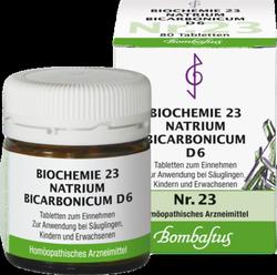 Produktbild von BIOCHEMIE 23 Natrium bicarbonicum D 6 Tabletten 80 St