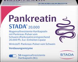 Produktbild von PANKREATIN STADA 20.000 magensaftres.Hartkapseln 50 St