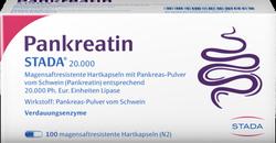 Produktbild von PANKREATIN STADA 20.000 magensaftres.Hartkapseln 100 St