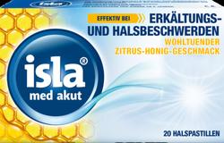 Produktbild von ISLA MED akut Zitrus-Honig Pastillen 20 St