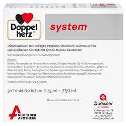 Produktbild von DOPPELHERZ Kollagen Beauty system Trinkfläschchen 30 St