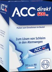 Produktbild von ACC direkt 600 mg Pulver zum Einnehmen im Beutel 20 St