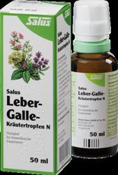 Produktbild von LEBER GALLE Kräutertropfen N Salus 50 ml