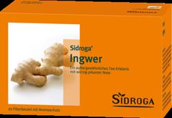 Produktbild von SIDROGA Ingwer Tee Filterbeutel 20X0.75 g