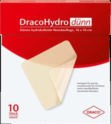 Produktbild von DRACOHYDRO dünn Hydrokoll.Wundauflage 10x10 cm 10 St