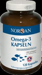 Produktbild von NORSAN Omega-3 Kapseln 120 St