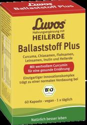 Produktbild von LUVOS Heilerde Bio Ballaststoff Plus Kapseln 60 St