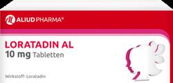 Produktbild von LORATADIN AL 10 mg Tabletten 50 St