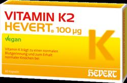 Produktbild von VITAMIN K2 HEVERT 100 µg Kapseln 60 St